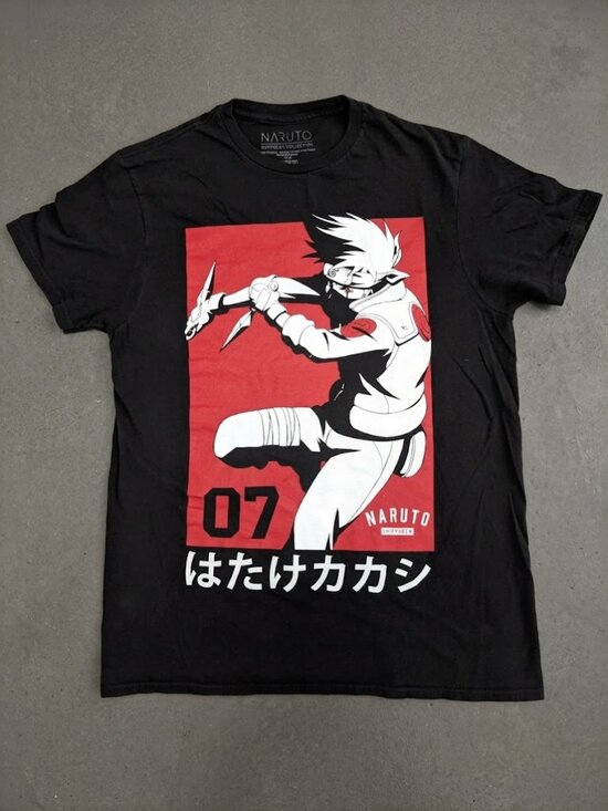 Other - Naruto Shippuden Kakashi Hatake Graphic T-Shirt - Size Medium